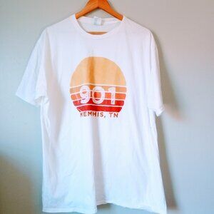 901 Memphis Tennesse Printed Short Sleeve Tee